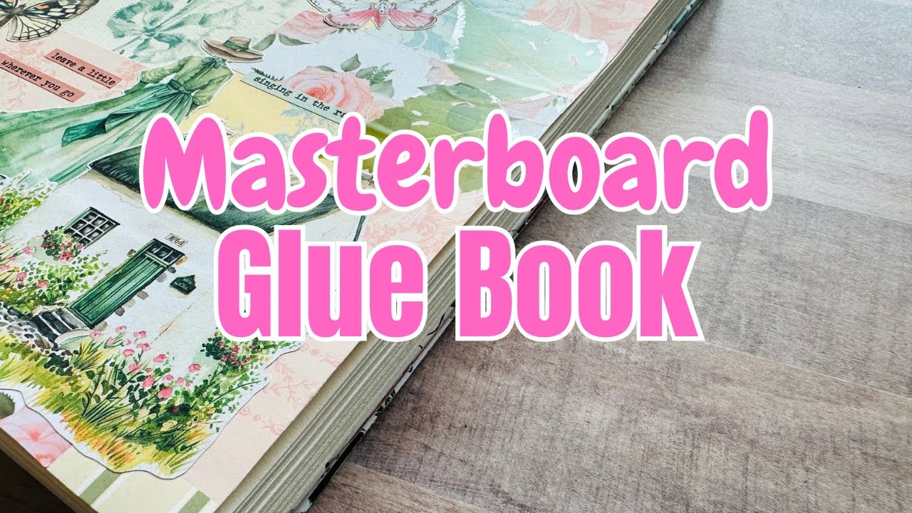 💥Masterboard Glue Book💥So fun!! And a great way to store them✂️🩷 