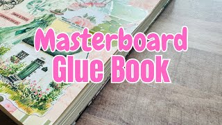 💥Masterboard Glue Book💥So fun!! And a great way to store them✂️🩷 #masterboard #collage