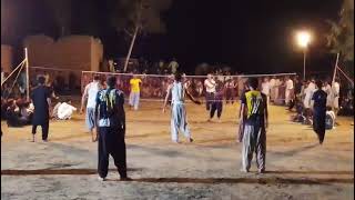 All Pakistan Volleyball Match Bamqam Jman Shah. Jhngi Layyah  Ali Saho. Vs . Ali Rind Sajid Ojhla 