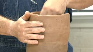 Ceramics I: Part 2 of coil & slab construction for larger scale historical contemporary piece