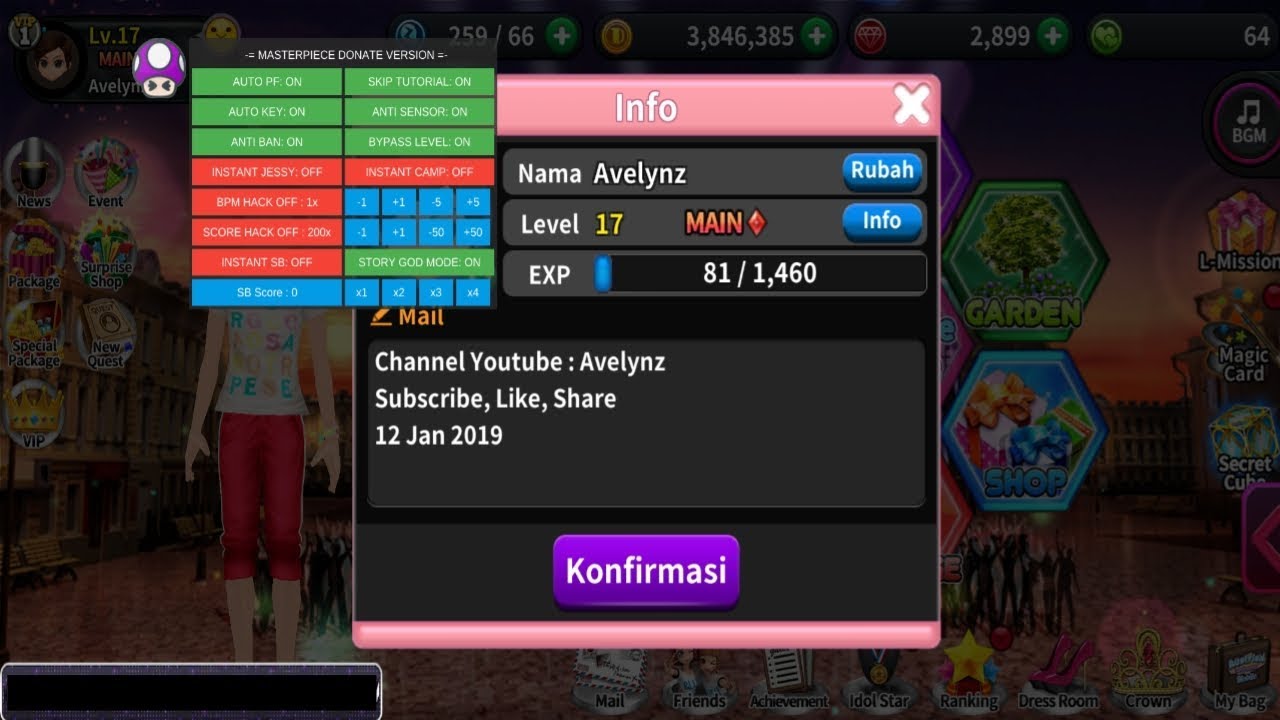 [ Game Mod ] AYODANCE MOBILE : New Update Mod VIP #1