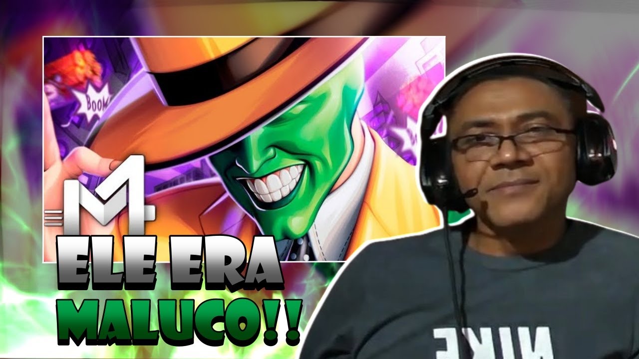 A ORIGEM DO MASKARA ‼️😱🎭, MEU PAI REACT AO RAP DO MASKARA [THE MASK