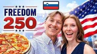 America's 250th Independence Celebration in Slovenia...INSANE Turnout 🇺🇸🇸🇮