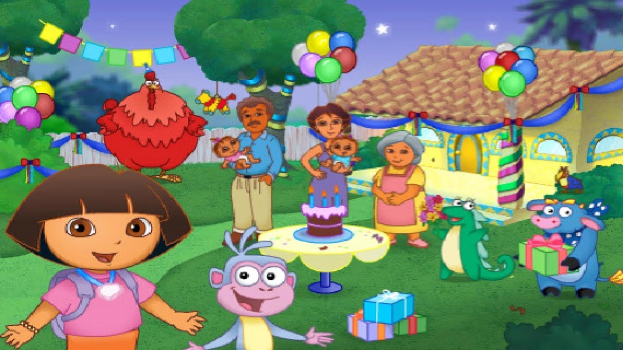 Dora Exploradora Big Birthday Adventure Full Movie Game Zigzag Youtube