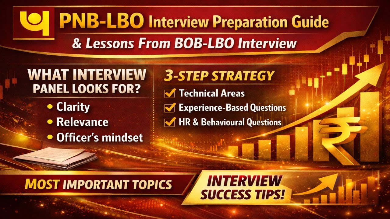 PNB LBO Interview Preparation Guide | What Panel Actually Looks For + 3-Step Strategy + Real Answers