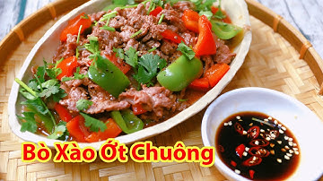 Cách nấu món Bò xào ớt chuông tăng sức khỏe mùa COVID-19 | Nấu ăn cùng Nhà Dzẹo