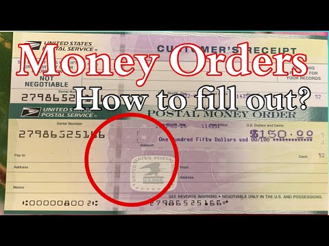 How To Fill Out A Money Order. How To Fill Up Usps Money Order