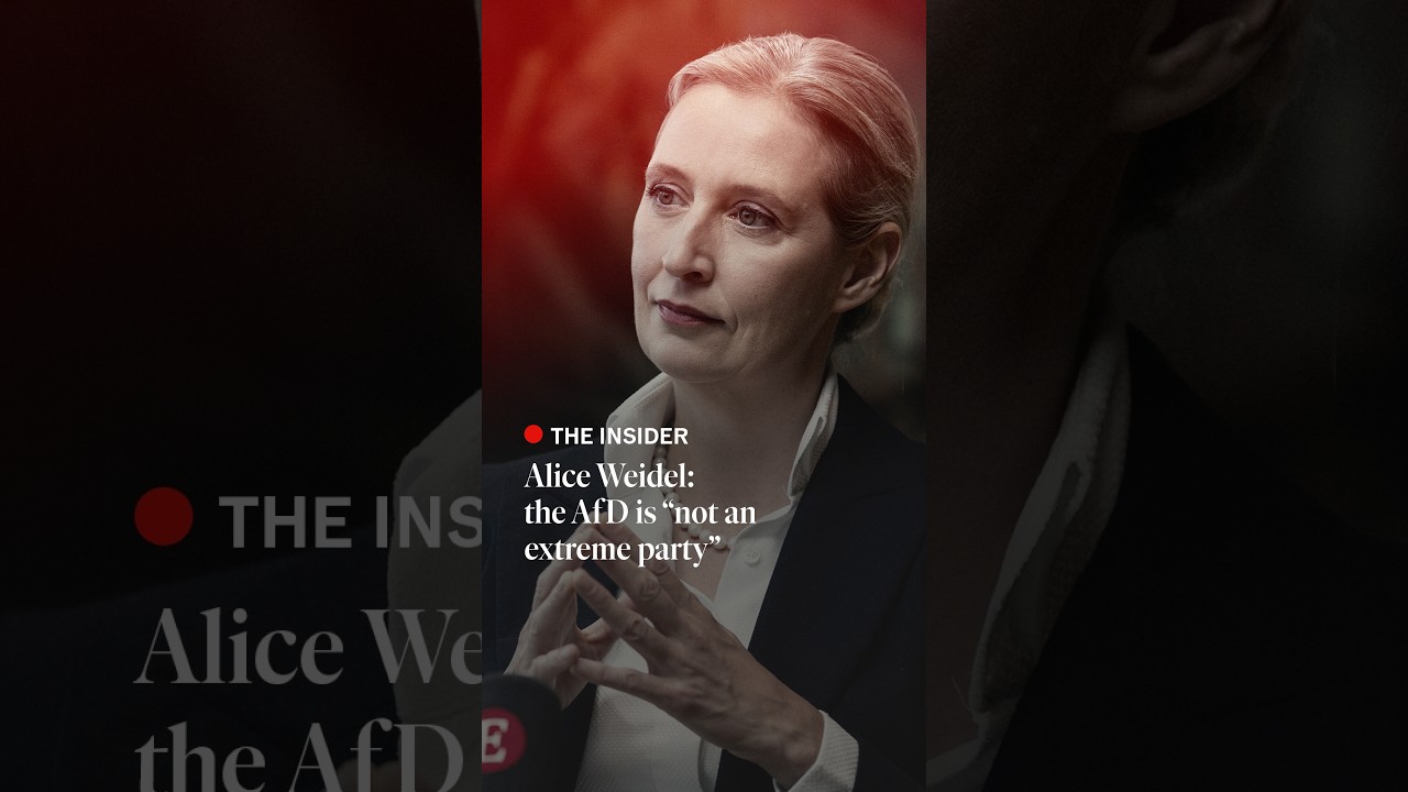 Alice Weidel: the AfD is “not an extreme party” | The Economist
