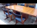 Vintage Danish Dining Chairs and Dining Table Vintage Danish Dining Chairs and Dining Table