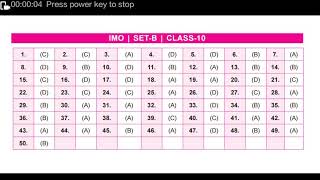 Sof imo|answer key|class 10