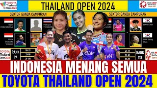 YESS MENANG SEMUAA..!! Hasil Lengkap Babak 32 Besar THAILAND OPEN Hari ini..!!