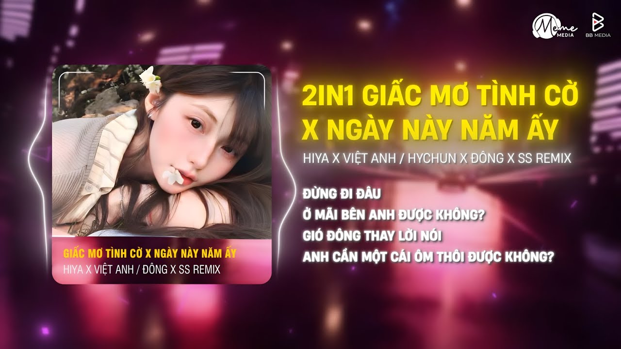 Mashup 2in1 Giấc Mơ Tình Cờ Remix x Ngày Này Năm Ấy - Hiya x Việt Anh (HyChun x Đông x SS Remix)