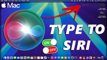 How To Enable / Disable Type To Siri On Mac