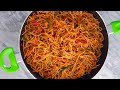 The EASIEST/TASTIEST Jollof Spaghetti Recipe - READY IN 20 MINUTES - ZEELICIOUS FOODS