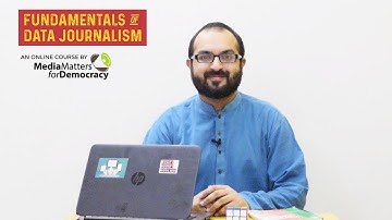 Fundamentals of Data Journalism - Working with Large Data Sets