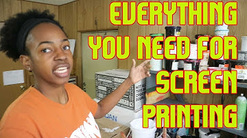Things You Need To Start A Screen Printing Business