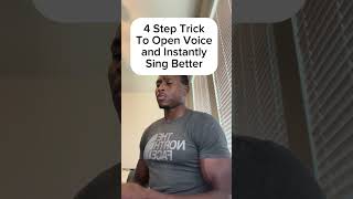 4 Steps Open Voice & Sound Better Singing!