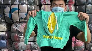 Second-hand children's used clothes