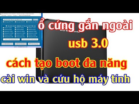 Tạo Boot Cho Ổ Cứng Di Động HDD Box boot đa năng cài win và cứu hộ máy tính