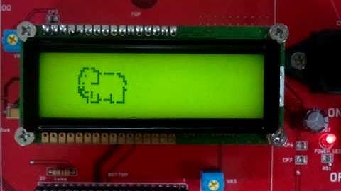 ATMEGA LCD 표출하기 / Atmega128를 통한 LCD 표출