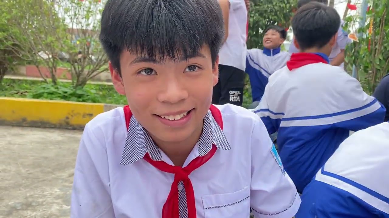 Ngày hội vitamin học đường trường THCS Trọng quan