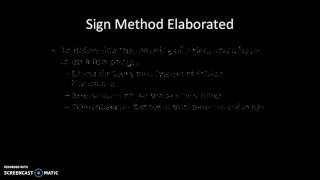 The Semiotic Method