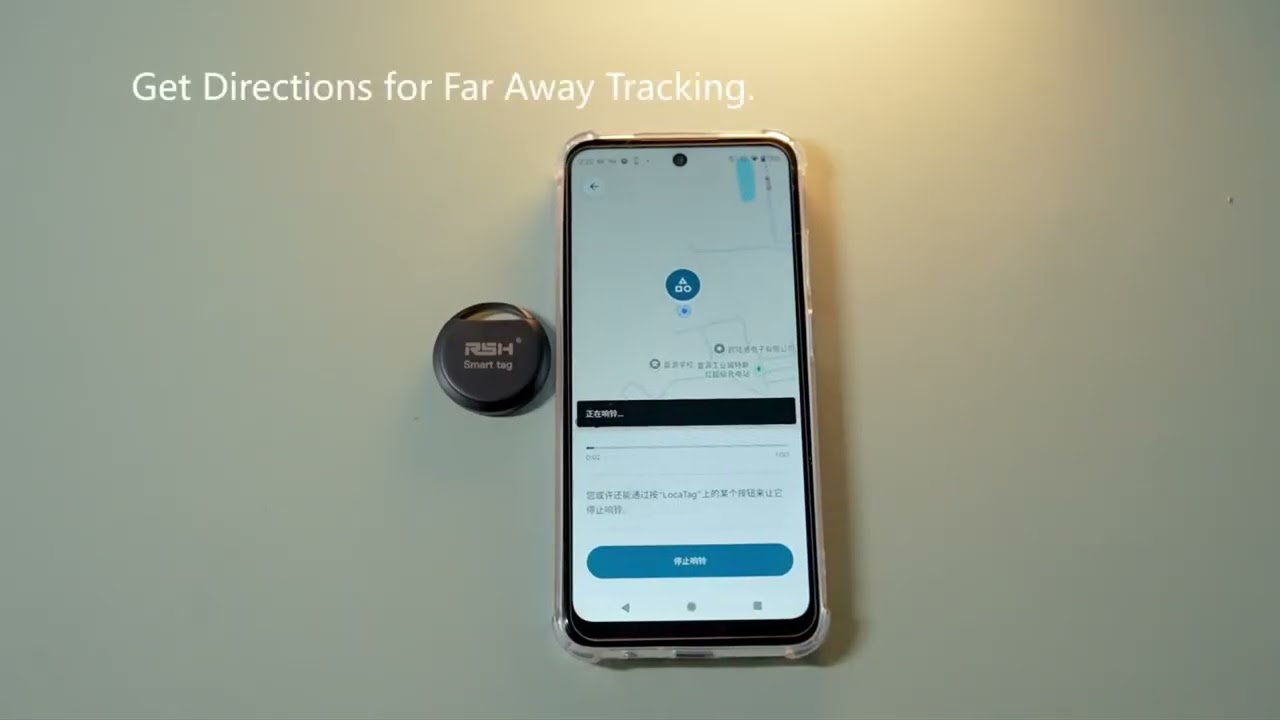 RSH Brand Genuine Bluetooth GPS Tracker For Android Phones Work With