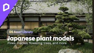 Famous Animated Topiary Plant Models for Oriental Courtyard Design | D5 Asset Library | Landscape Wealth