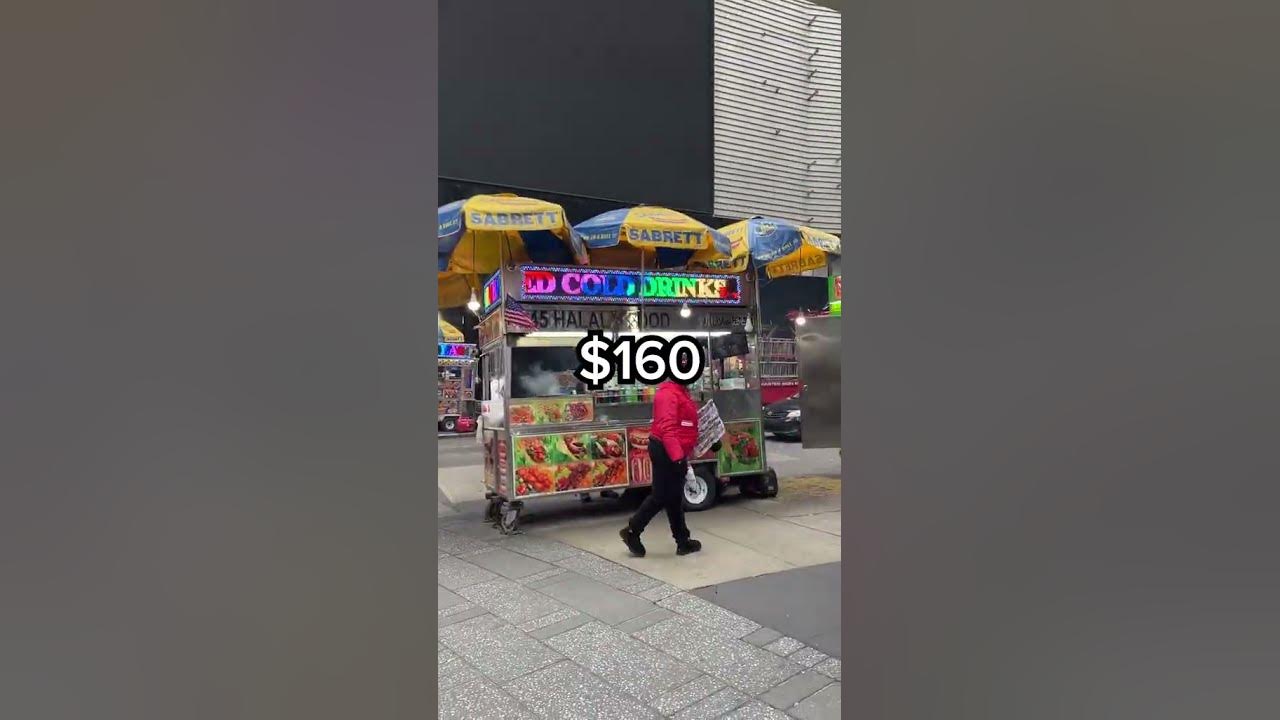 How much money do NYC hotdog stands make? Let's see! #personalfinance #education #business #step