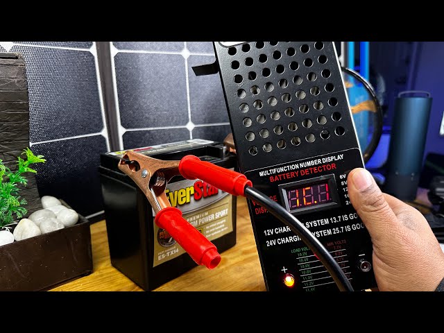 AUTTGINN 6/8/12/16/24V Battery Load Tester - YouTube