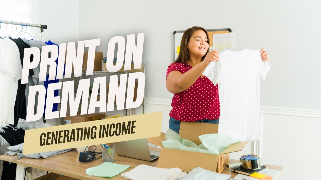 Generating Income Through Print on Demand || How to make money with ...