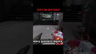 Copy BR settings in DMZ Recon,Cod mobile #codmdmz #codm #codmobile