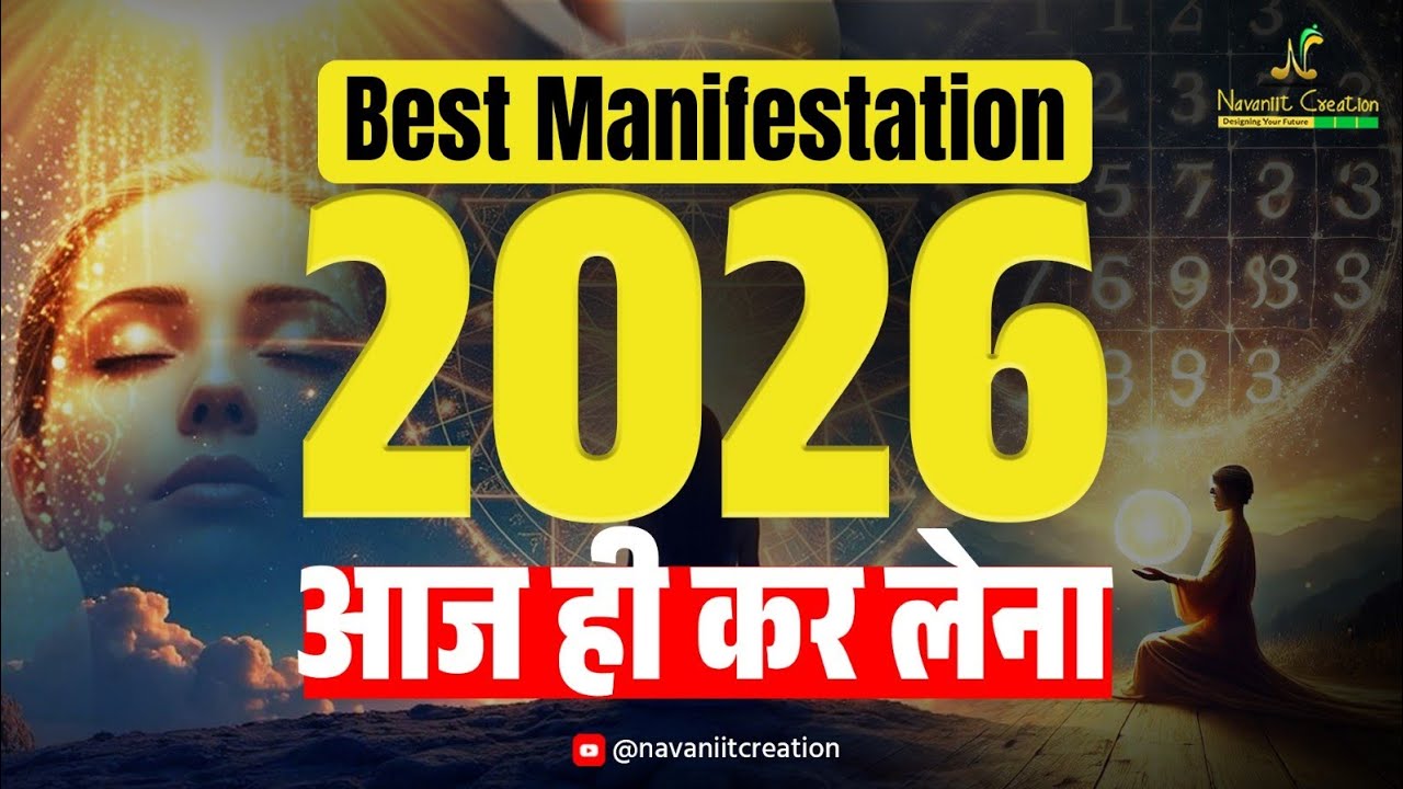 Best Manifestation Day 2026 | आज ही कर लेना Powerful Manifestation | Navaniit Mandhaani 