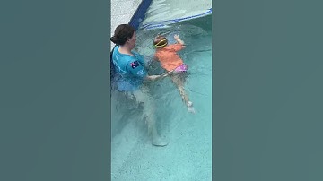 Cute Baby Swimming Video With Kicks And Paddles #swimming #pool #toddler #swimmingpool #swimlessons