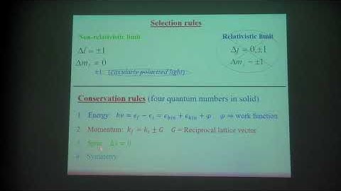 Experimental Band Structure using ARPES | Prof. Kalobaran Maiti | EESTER-2018