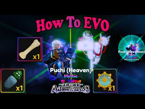 How To Evolve The New Pucci In Anime Adventures Update 8* Made In Heaven Is  Near 