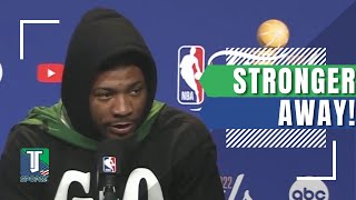 Marcus Smart | Boston Celtics at Golden State Game 5 | Pregame Press Conference | 2022 NBA Finals