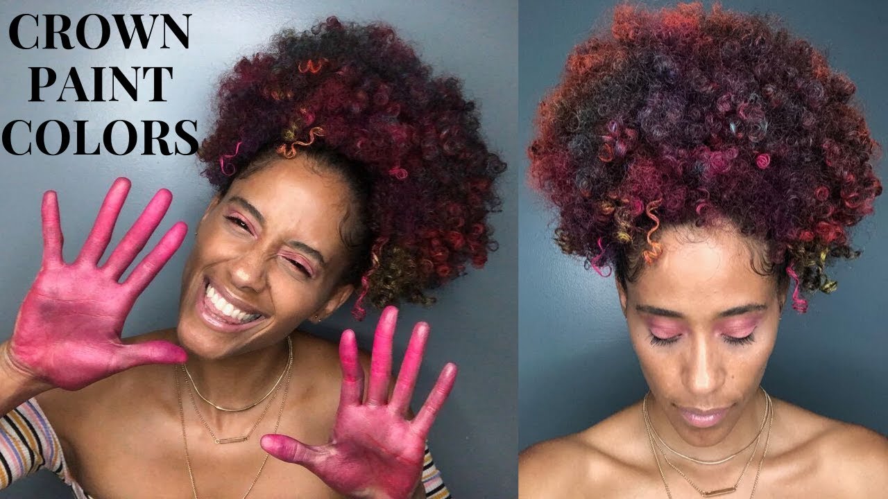 Crown Paint Colors Review & Demo | KraziiCurls