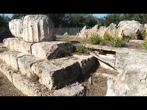 Ο Ναός της Αθηνάς στο Πρασιδάκι -  Temple of Athena at Prasidaki