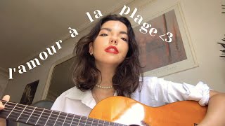 Video thumbnail of "l'amour à la plage niagara chill guitar cover :)"
