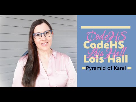 Pyramid of Karel I CodeHS