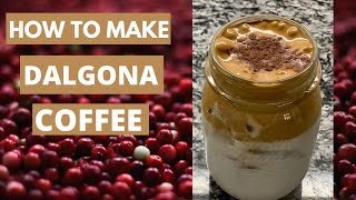 HOW TO MAKE DALGONA COFFEE | VIRAL COFFEE by Ringabag 245 views 4 years ago 3 minutes, 45 seconds