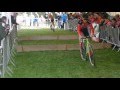 Saut de planches et wheeling Cyclo-cross de Guidel 2016