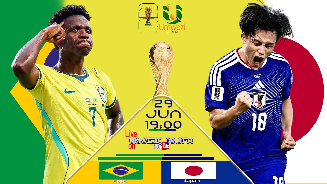🔴𝐋𝐈𝐕𝐄: #WC2026:BRAZIL vs JAPAN ||WORLD CUP UMWEZI LIVE MATCH