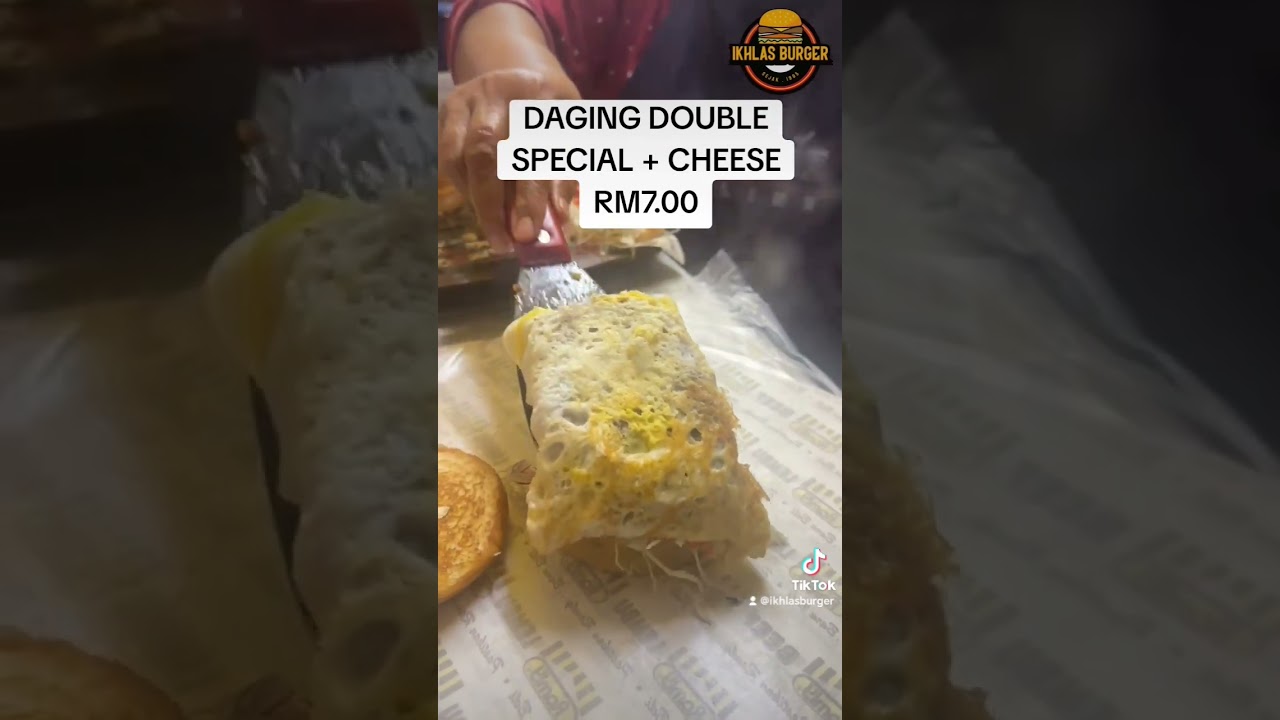 DAGING DOUBLE SPECIAL + CHEESE 