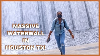 We Toured a Massive (64 Feet) Waterwall Park in Houston! LIFE IN HOUSTON 19!