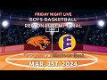 Boys basketball regional semifinal oregon vs madison east friday night live 3124