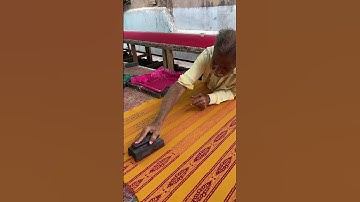 Blockprinting #textileprinting #blockprinting