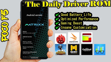 Project Matrixx 10.3.0 For Poco F5 / Redmi Note 12T | Review & Gaming Test 🔥🔥