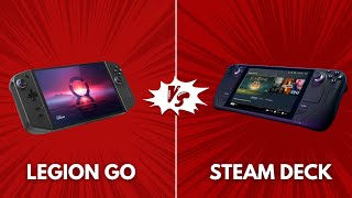 Lenovo Legion Go vs Steam Deck | BEST Gaming Handheld Console in 2024?